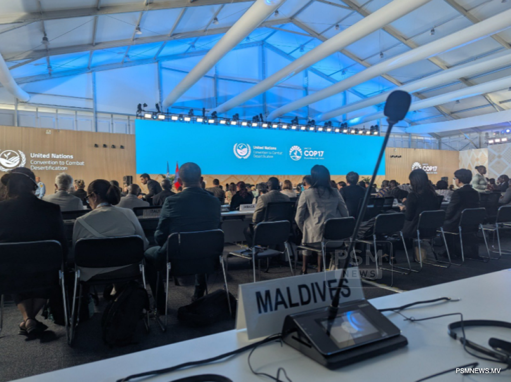 Maldives Joins Global Summit to Combat Drought and Land Degradation