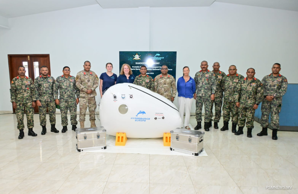 MNDF Acquires Portable Hyperbaric Unit to Enhance Diving Emergency Response