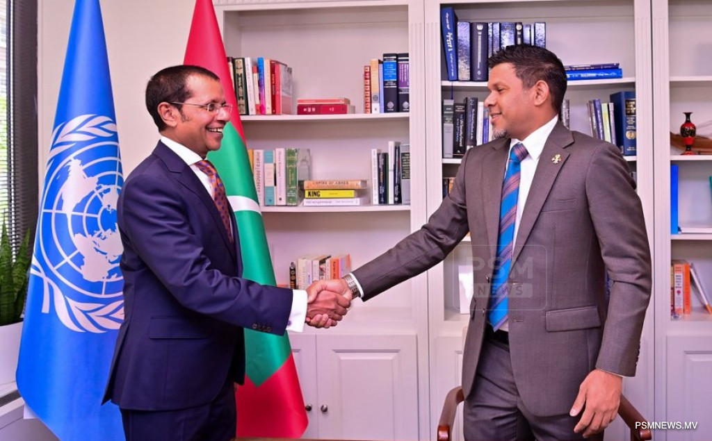 Vice President Latheef Reviews Maldives UN Mission Strategy During New York Visit