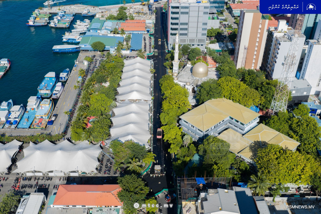 MTCC Completes First Phase of Ameenee Magu Road Rehabilitation Project