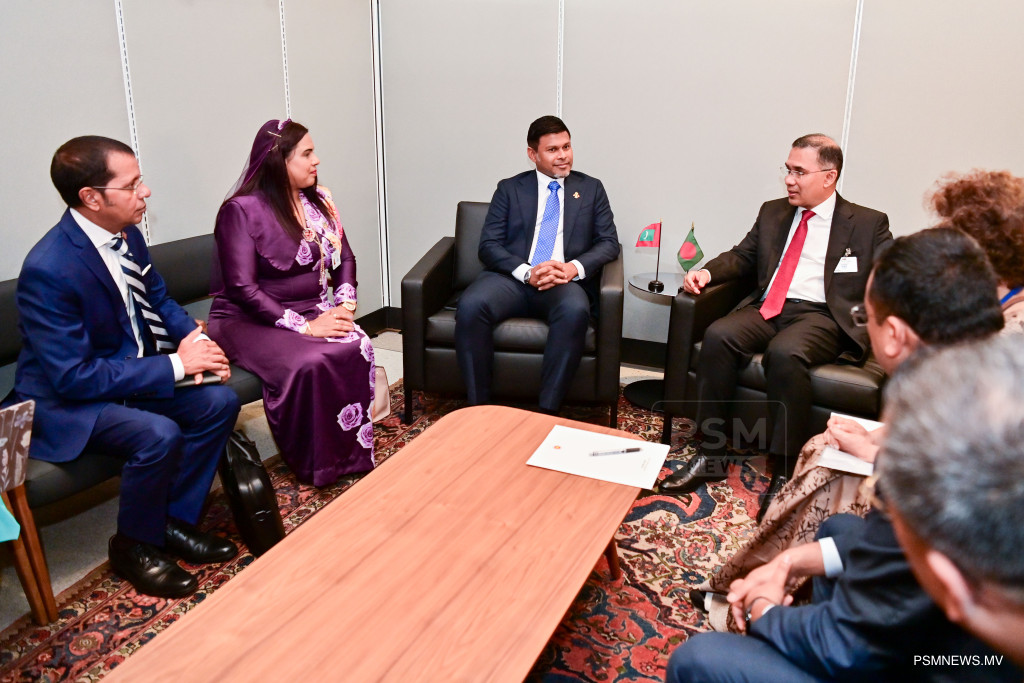 Maldives and Bangladesh Pledge Stronger Cooperation During UN General Assembly