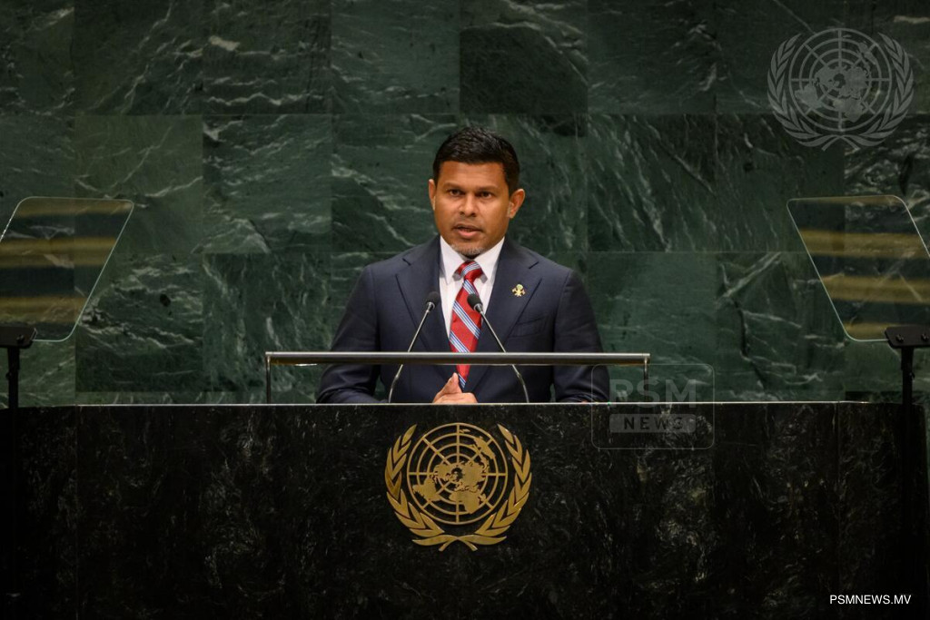 Maldives Urges UN to Grant Palestine Full Membership and Sovereign Statehood
