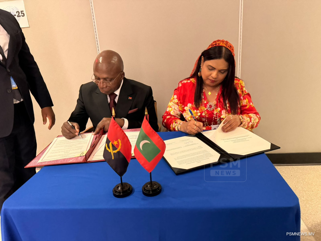 Maldives and Angola Sign Two Key Pacts to Boost Diplomatic Cooperation