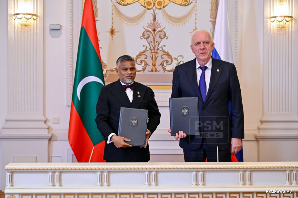 Maldives and Russia Ink Legal Pact to Combat Cross-Border Crime