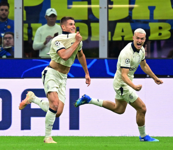 Club Brugge Stun Inter Milan 4-3 at San Siro as Tresoldi Hits Hat-Trick