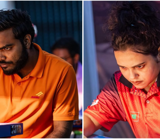 Vidad and Hujan Clinch 35th National Carom Championship Singles Titles