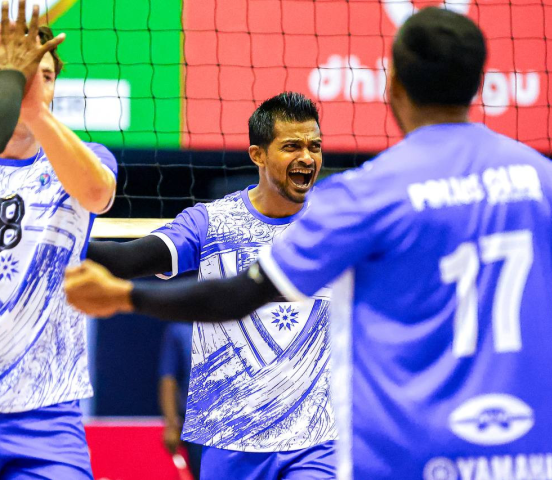 Police secure second straight win; HDC open campaign with clean sweep in National Volleyball League