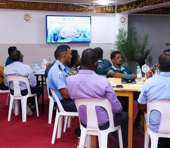 Vilufushi to get disaster management plan as NDMA opens five-day community workshop