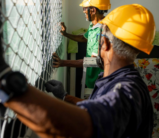Railings installed in 220 apartments in Hulhumale