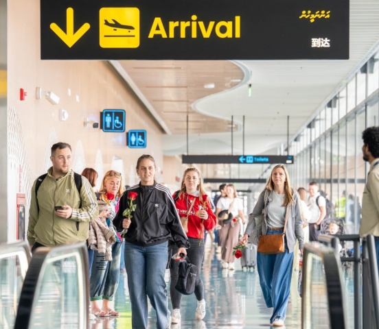 Maldives Sees Record Single-Day Tourist Arrivals of 8,621 on Thursday