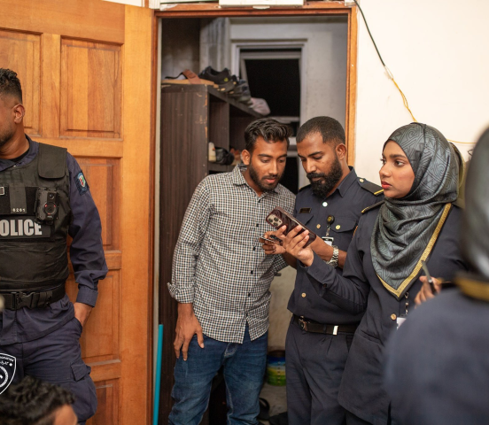Three foreigners taken into Immigration custody after Hulhumale cafe operation