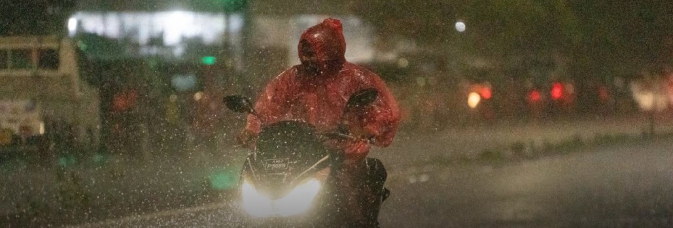 Orange Alert Issued for Central Maldives as Heavy Rain Causes Flooding in Male'