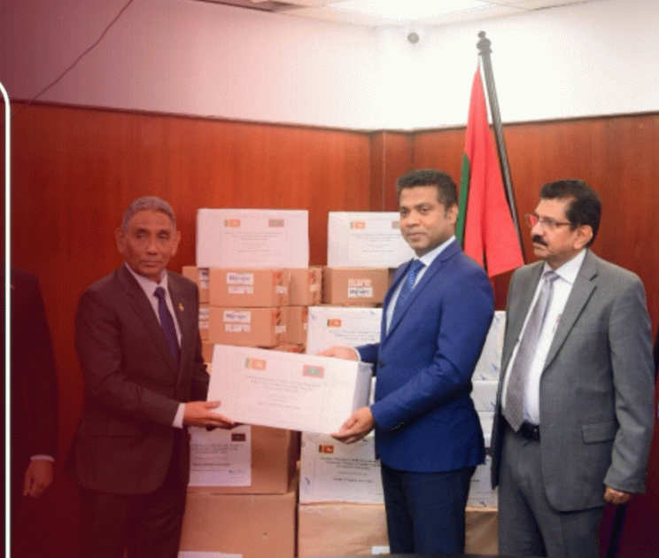 Sri Lanka Donates Essential Medicines Worth Over MVR 250,000 to Maldives