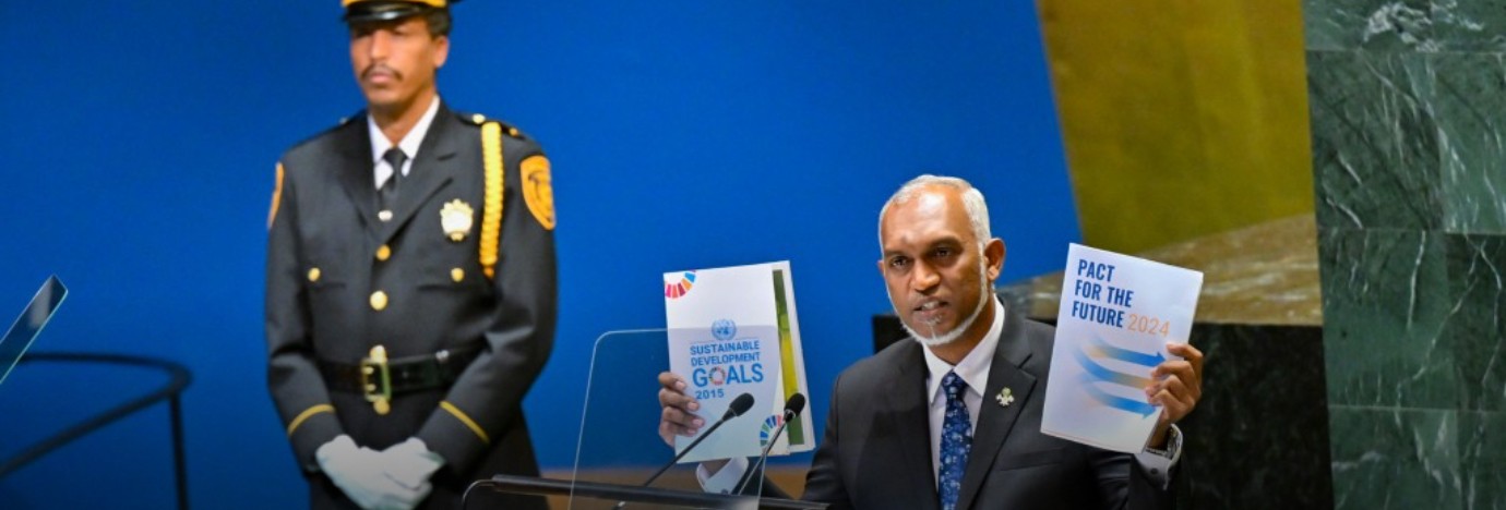 President Muizzu says UN must be founded on respect
