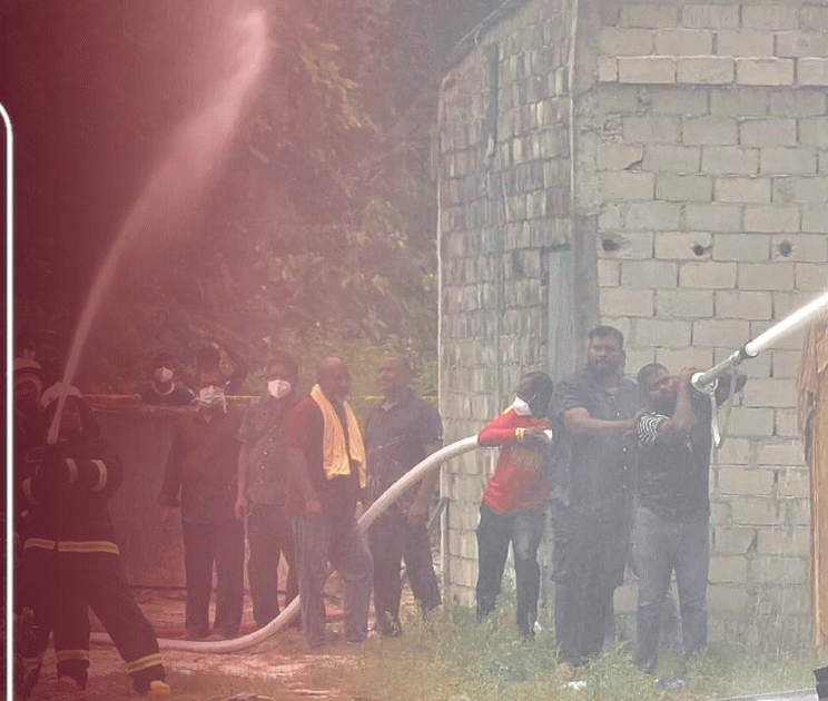 Funaadhoo Fire: 18 Injured, 4 Homes and 5 Workshops Damaged in Petrol Shed Blaze