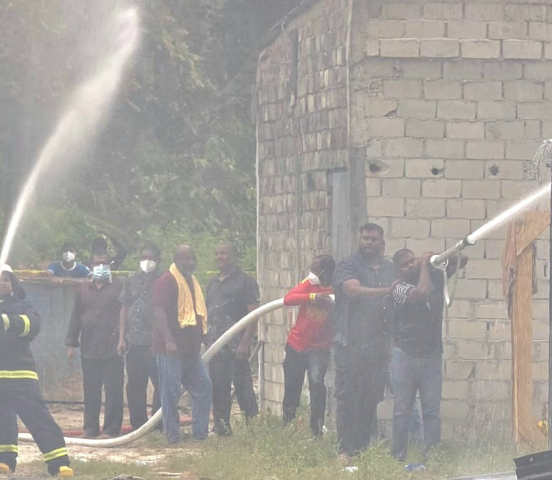 President Muizzu Thanks Responders for Funaidhoo Fire Response