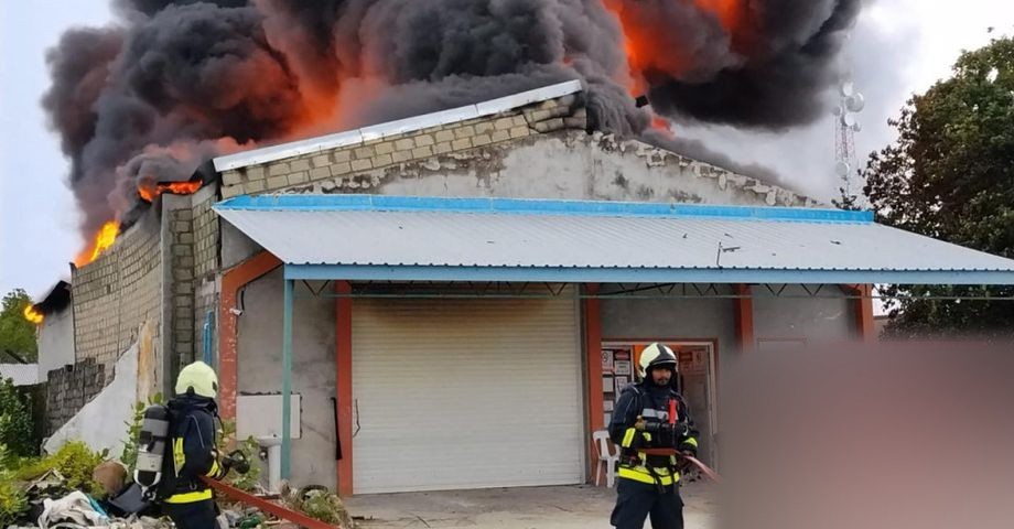 33 Displaced After Fire at Funaadu Petrol Shed
