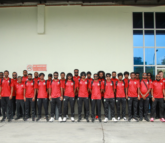 National football team departs for Indonesia training camp with new captain Ali Hamdhan