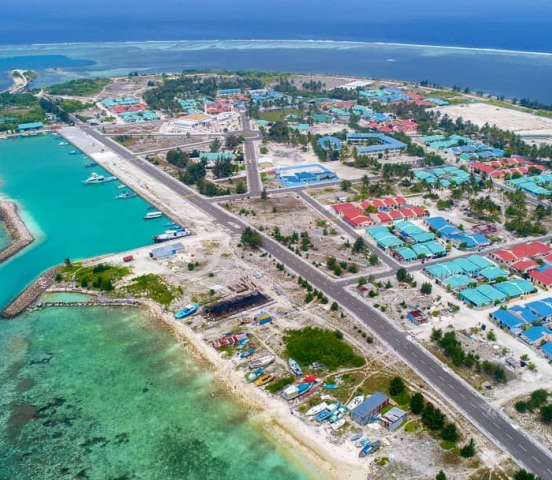 Points awarded to applicants for Vilufushi row houses