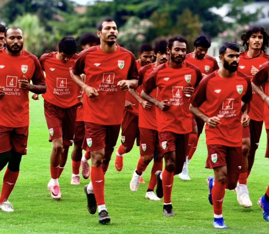 Maldives national football team begins Indonesia training camp