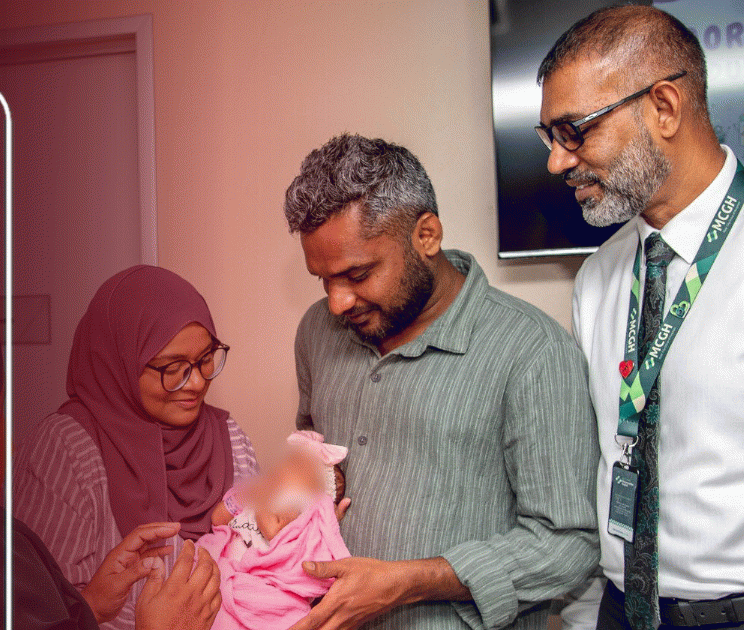 Baby Born at 25 Weeks Discharged Home After 90 Days of NICU Care at Hulhumale Hospital