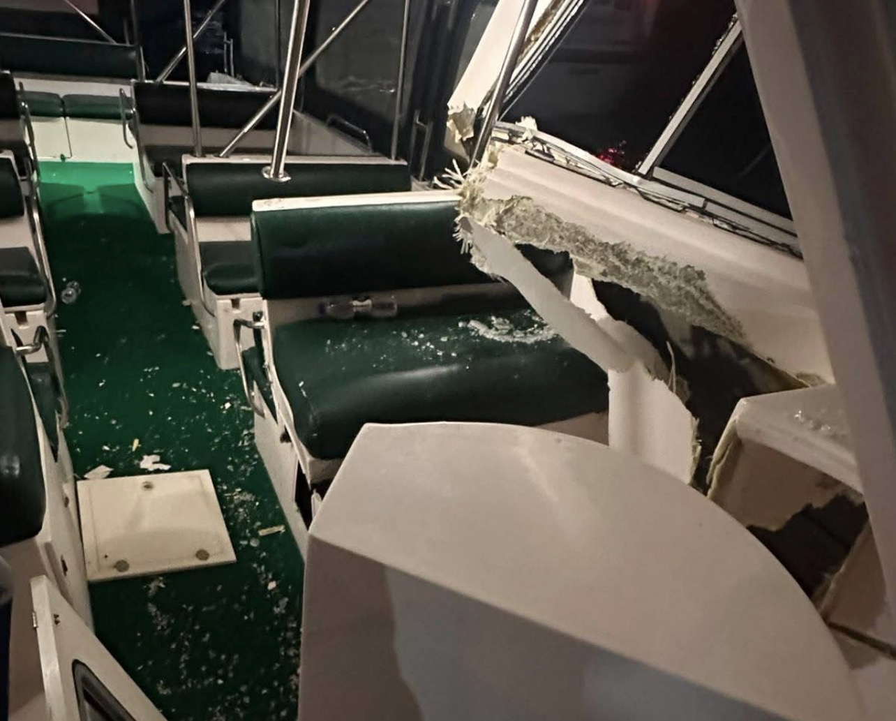 Five Injured in Launch Collision Near Thulusdhoo, Efforts Underway to Transport Them to Malé