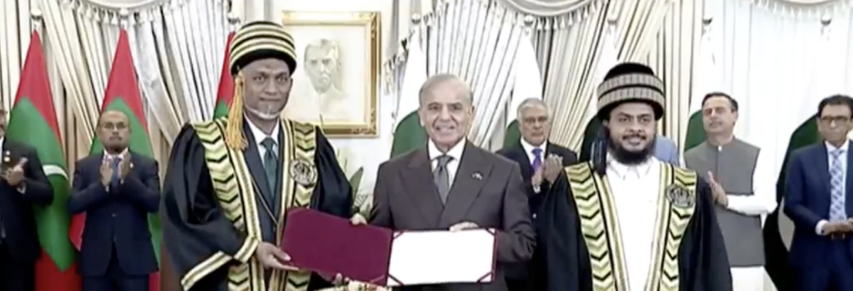 President Dr. Mohamed Muizzu Awarded Honorary Doctorate by International Islamic University Islamabad