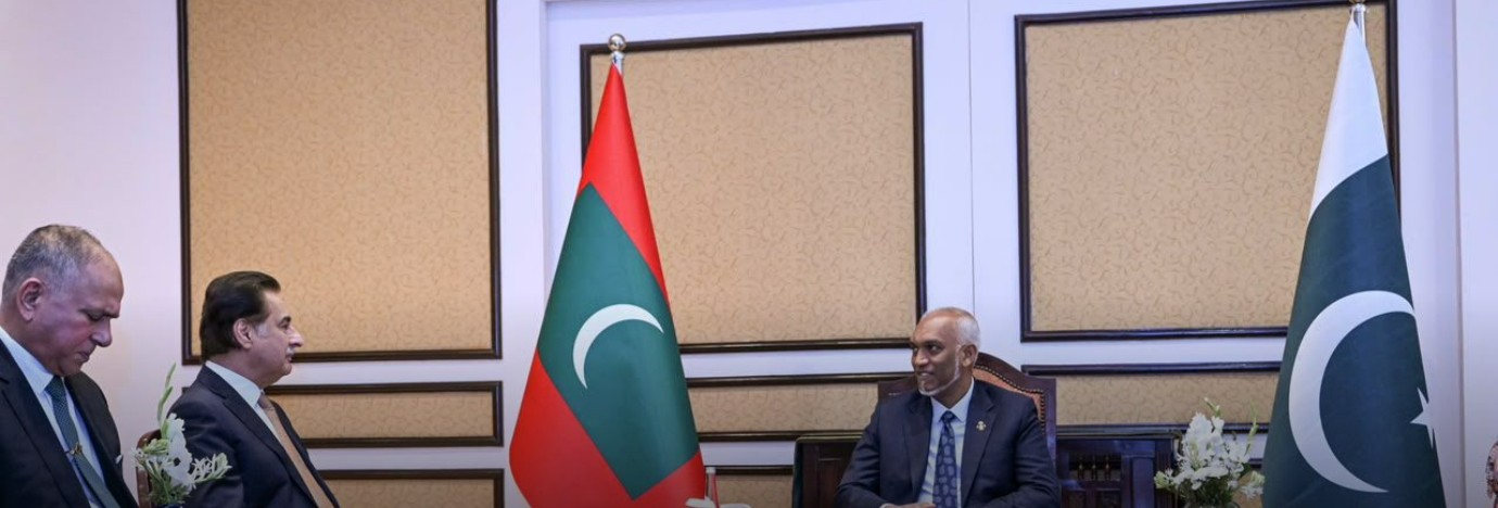 President Muizzu meets Speaker of Pakistan National Assembly