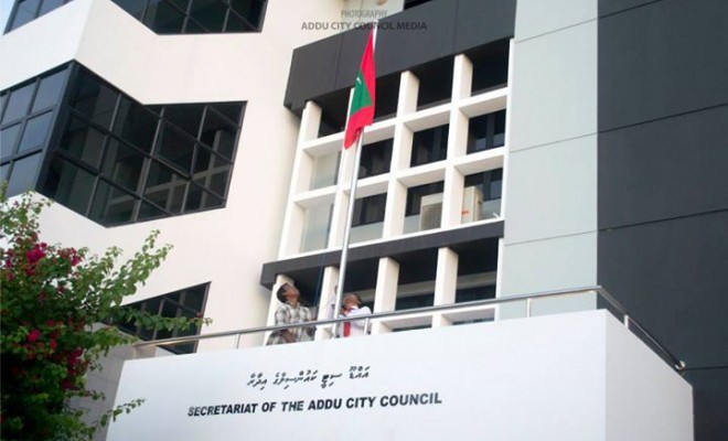 Addu City Council office Maldives